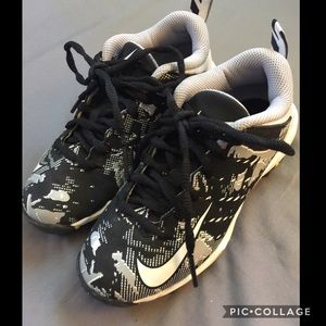 Child size 12 Nike Vapor Football cleats.